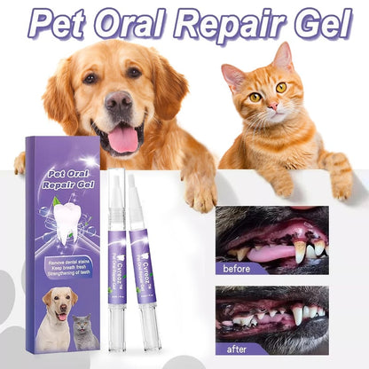 (1+1 Gratis) Oralglow – For sunde tænder og frisk ånde til dit kæledyr! 